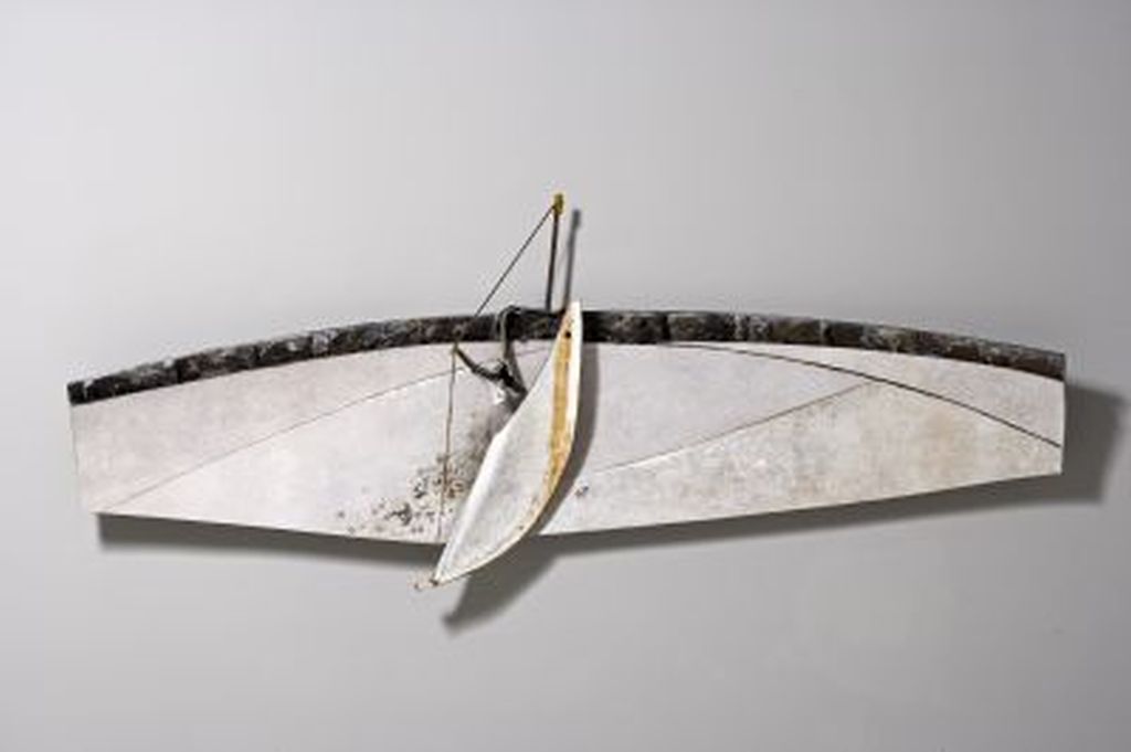 <i>Glaciazione</i>, 2003 Polimaterica, cm 90 x 245 x 26