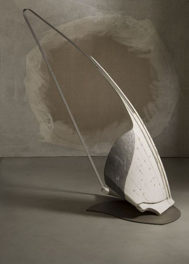 <i>Arpa marina</i>, 2008-2009 Vetroresina e ferro, cm 220 x 200 x 70